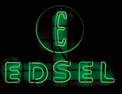 Edsel dealer sign