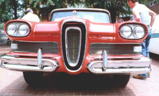 Undoubtedly the most controversial feature of the new EDSEL was the shield 